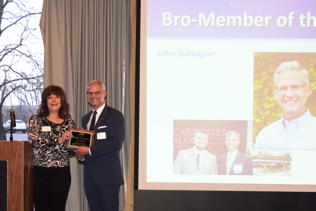 2019 WTS Columbus Award Winner John Gallagher