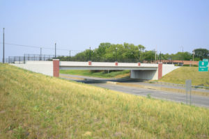 CUY-77-13.75 bridge over Pershing Avenue connects people and freight.