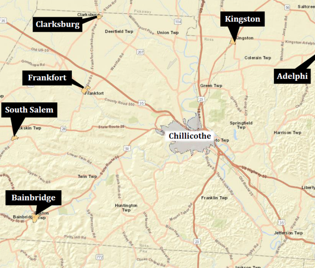 Ross County Transit Study - Map Overview