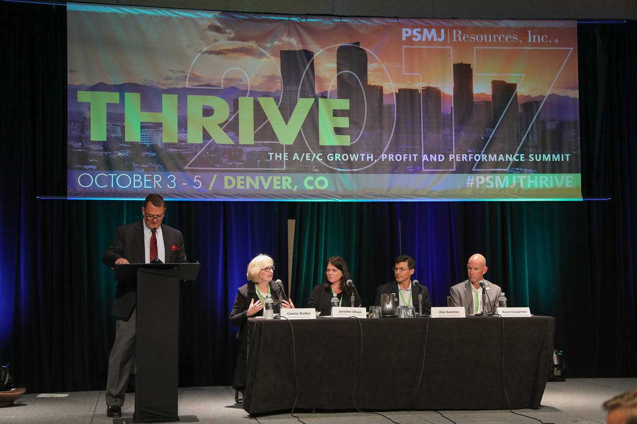 PSMJ Profile of Excellence Panel - Thrive 2017