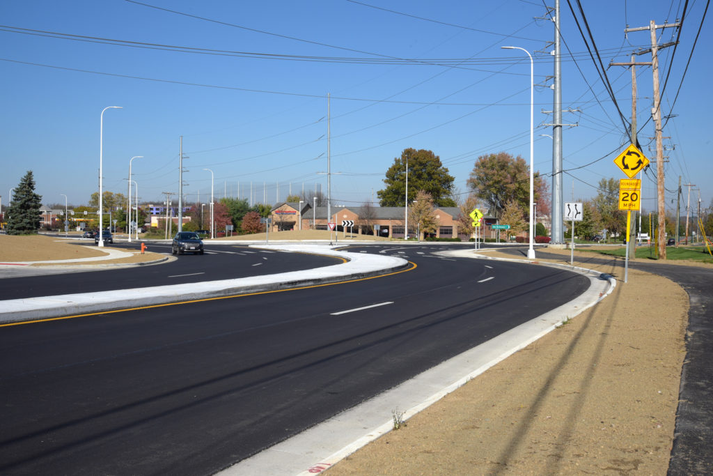 Polaris Parkway Arterial Street Rehabilitation Roundabout