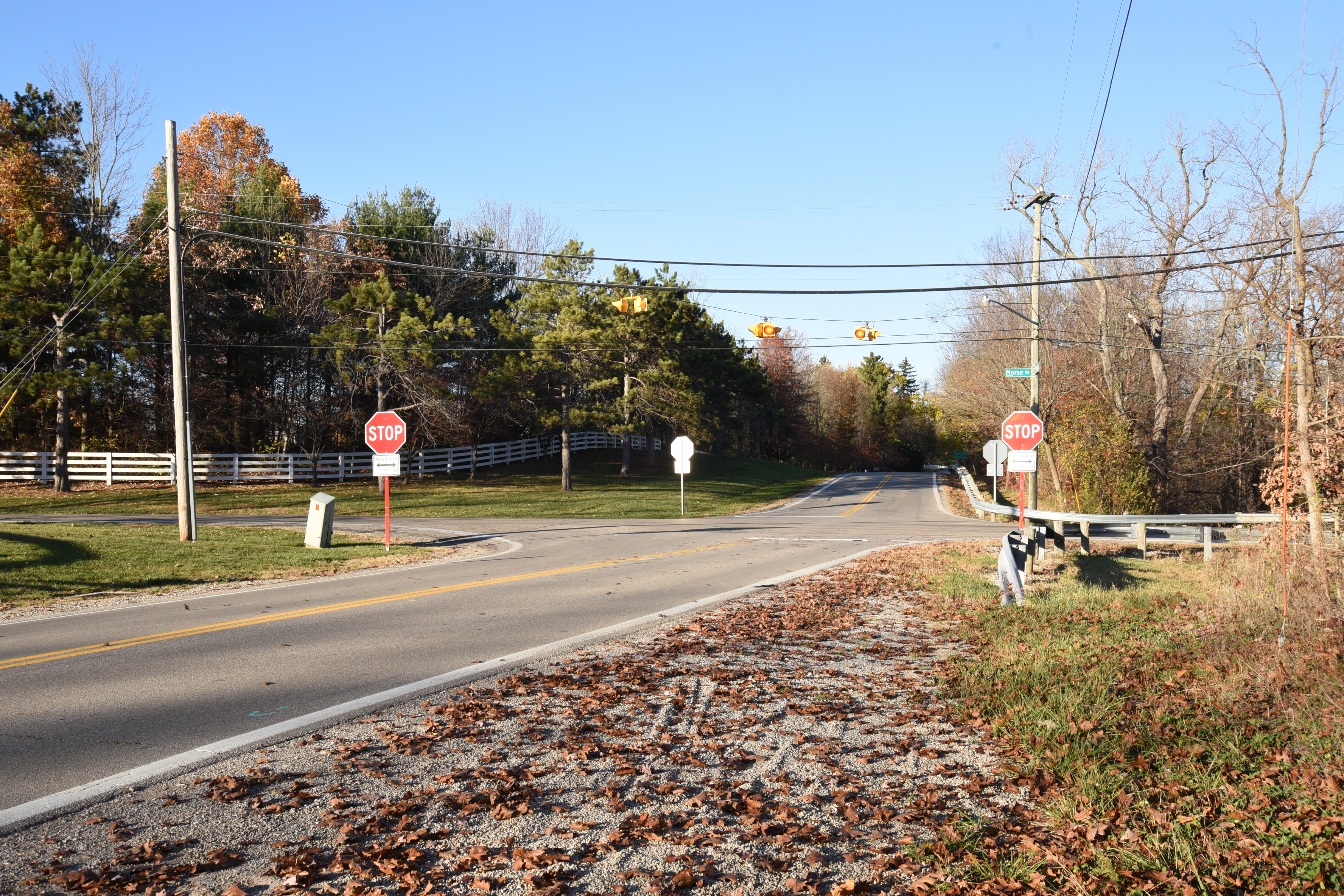 Morse Road and Kitzmiller Road Intersection 2016