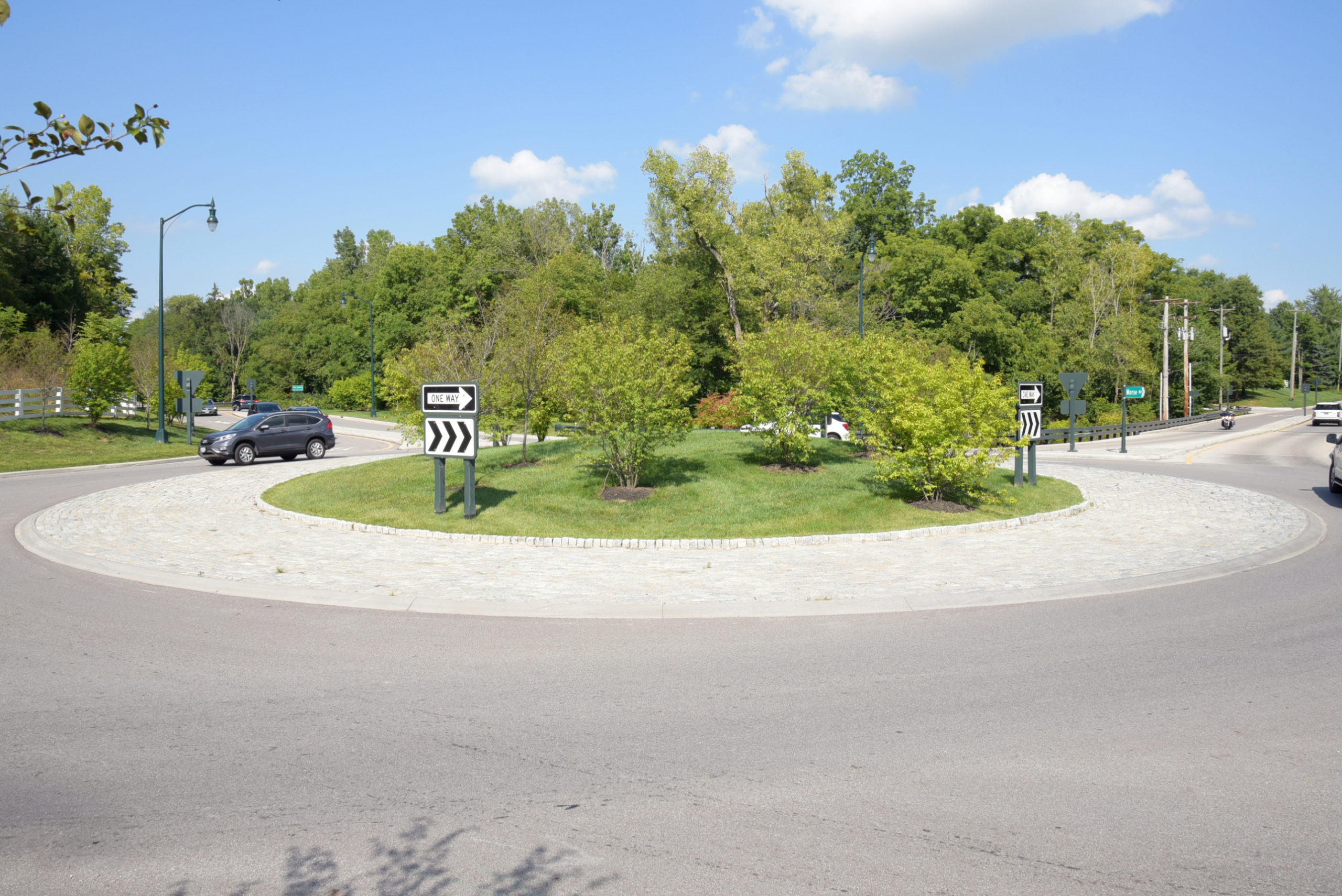 Morse Road & Kizmiller Road Roundabout