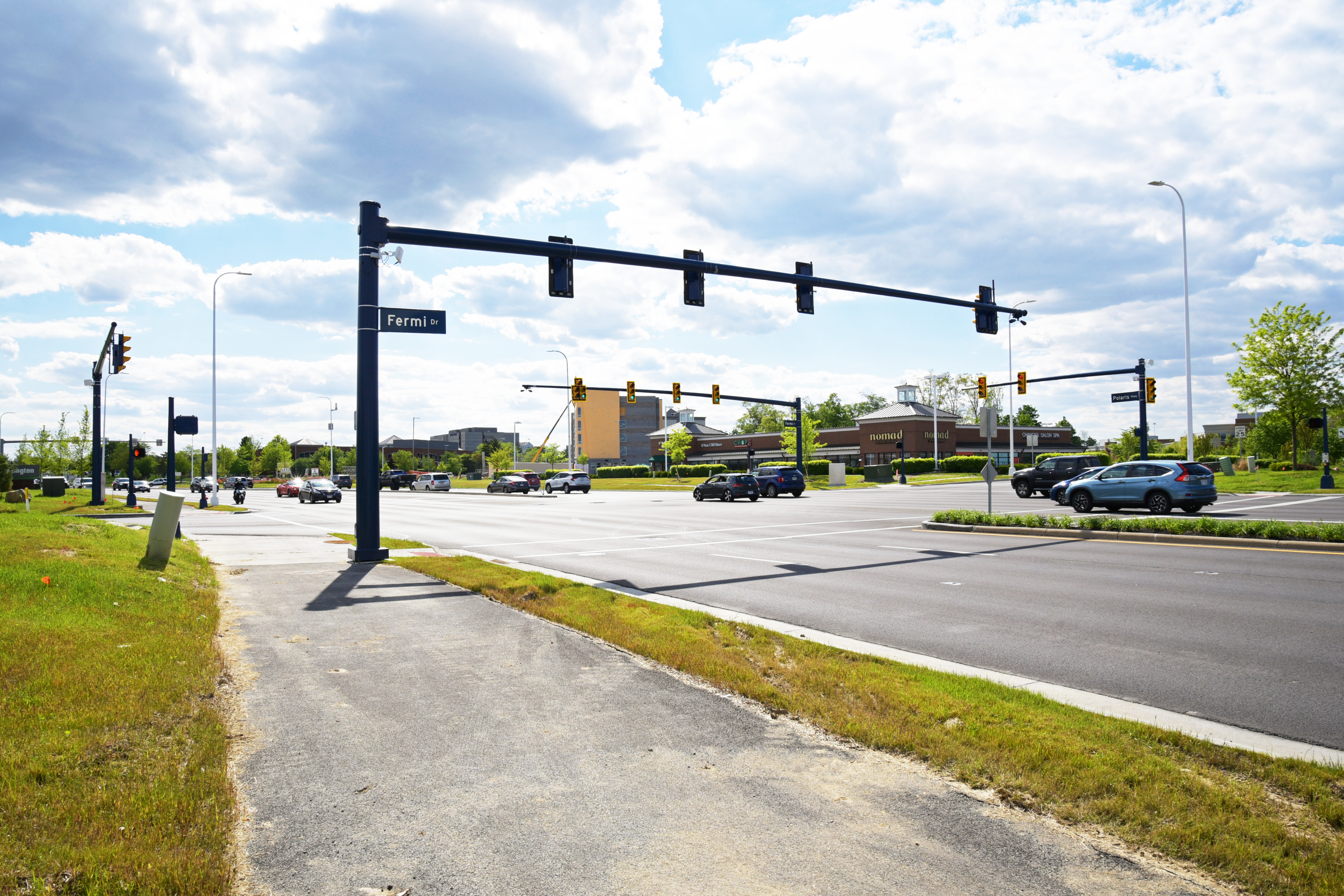 Polaris Parkway and Fermi Drive