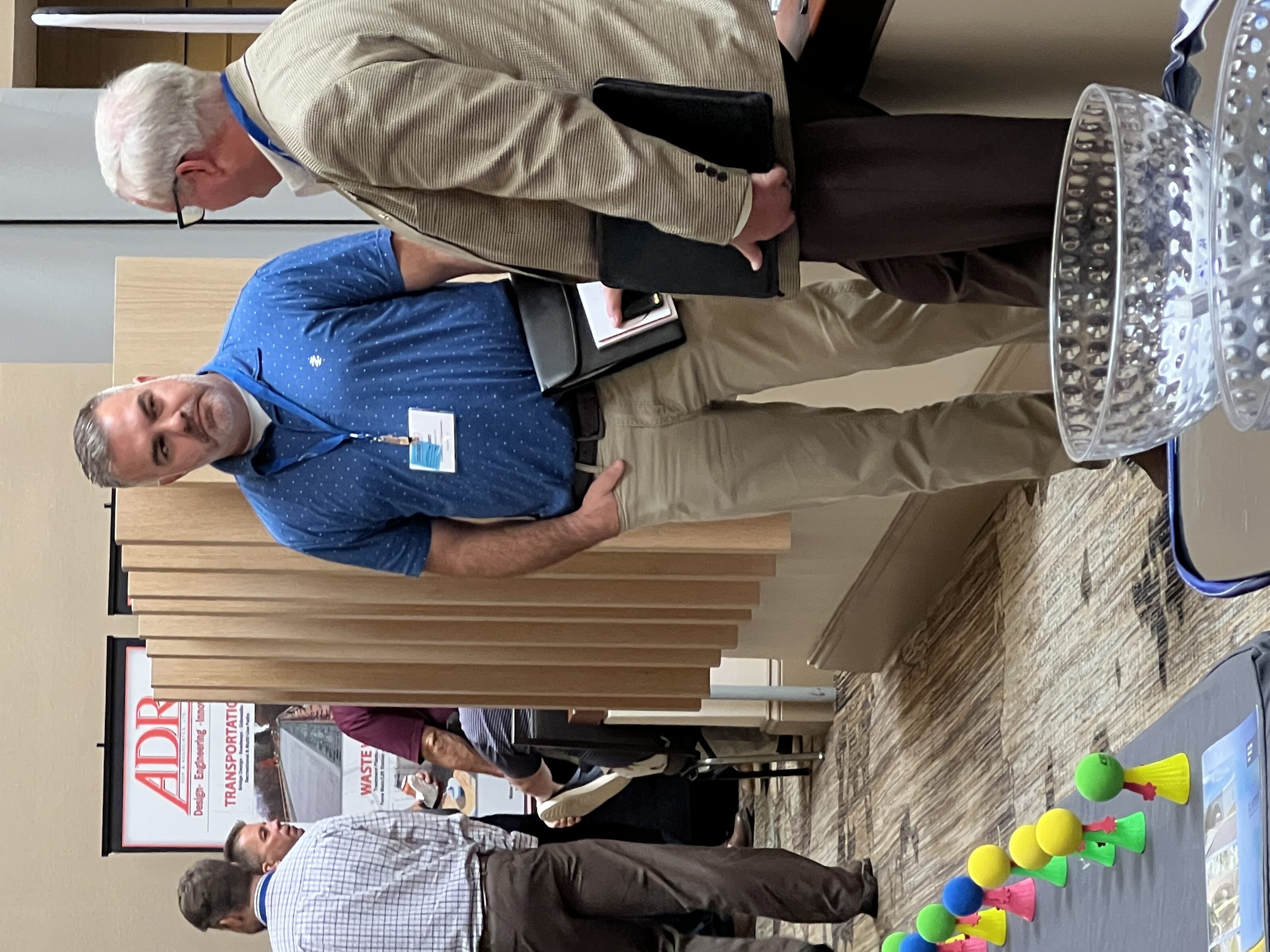 Ben at CEAO's Bridge Conference Carpenter Marty Transportation